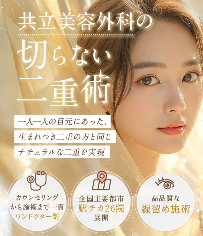 共立美容外科切らない二重