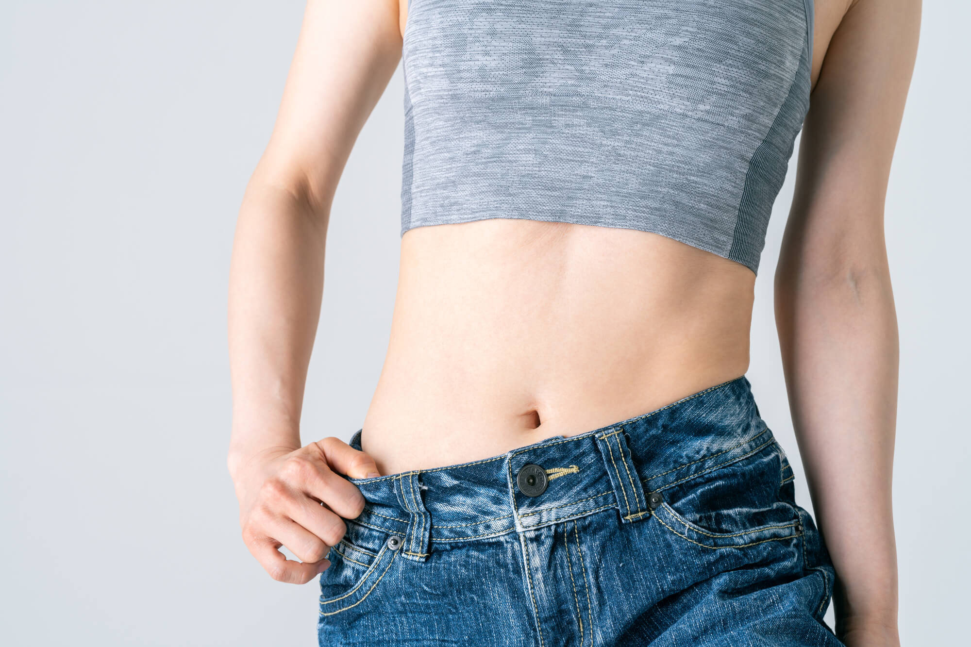 女性のウエスト